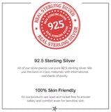 Engraved Silver Cuff - Quote bracelet - 25th anniversary Gift