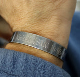 Personalized Sgt Memorial Bracelet