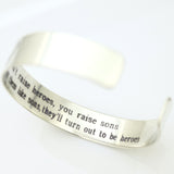 Personalized Sgt Memorial Bracelet