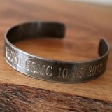 Personalized Sgt Memorial Bracelet