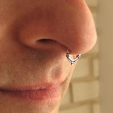 mens nose ring - septum mens ring