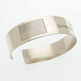 Military Bracelet, USAF cuff, Personalized air force jewelry