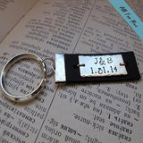Personalized Gifts Accessories for Men - Mens Custom Leather Key