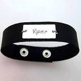 Personalized Date Leather cuff - Anniversary Dates Jewelry