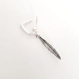 Designer Earring for Men - Feather Earring