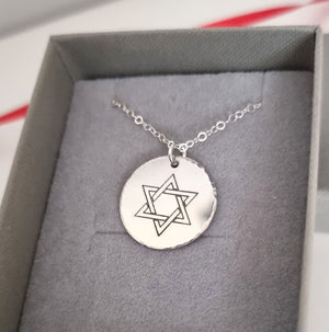 Personalized Jewish jewelry - customized jewelry for him