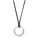Confirmed in Christ necklace for men