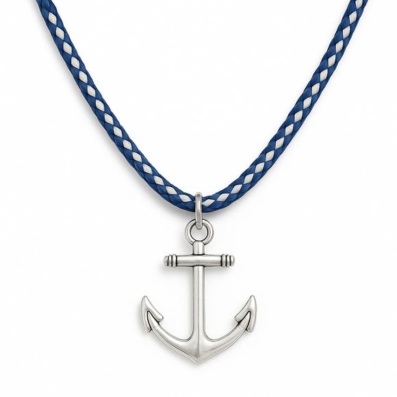 silver Anchor pendant