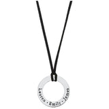 kinds name engraved pendant for men