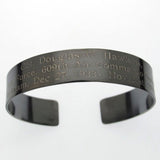 Military Bracelet, USAF cuff, Personalized air force jewelry