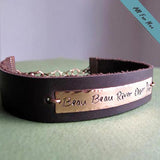 Custom Leather Bracelet for Men