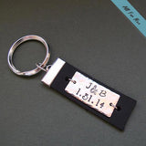 Personalized Gifts Accessories for Men - Mens Custom Leather Key