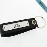 Custom Leather Keychain for Men