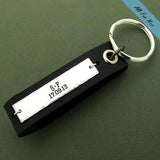 Custom Leather Keychain for Men