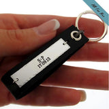 Custom Leather Keychain for Men