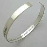 Custom GPS Engraved Bracelet, Gift for Boyfriend