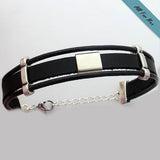 Elegant Leather Bracelet for Men in Brown and Black colors