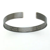 Military KIA Memorial Bracelet - Personal Message Bracelet