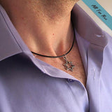 Star Of David Jewish Necklace for Men