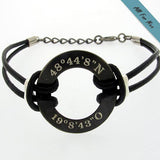 Luxury Personalized Black Bracelet for Men
