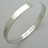 Medical Alert Bracelet, Custom Silver Bracelet for Him