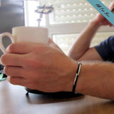 Leather Wrapped Bracelet for Men - Gift for him