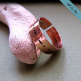 Secret Message Engraved Ring - Personalized Mens Band