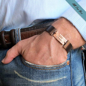Shema Israel Bracelet - Jewish Men's bracelet