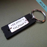 Personalized Keychain for Men - Cool Mens Gift Idea