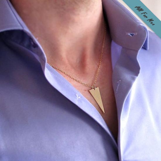 Stainless Steel Men Necklaces Triangle | Stainless Steel Necklaces Men  Pendant - Necklace - Aliexpress
