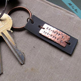 Luxury Personalized Mens Keychain