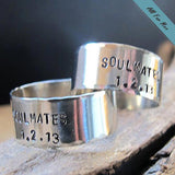 Personalized Soulmates Ring - Gift for boyfriend