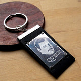 Personalized Photo Keychain, Custom Gift for Him