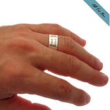 Personalized Sterling Silver Ring