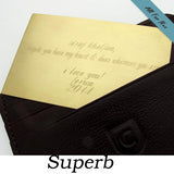 Personalized Wallet Insert Card for Men