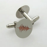 Soundwave - GPS Mens Cufflinks, Gift for Boyfriend