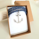 Anchor Pendant Necklace - Birthday Gift for Men
