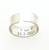 Custom Mountain Ring - Wanderer Ring