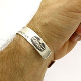 Custom Military Cuff - Boots Rifle Helmet Bracelet