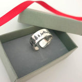 Custom Mountain Ring - Wanderer Ring