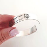 Custom Military Cuff - Boots Rifle Helmet Bracelet