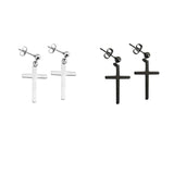 Cross Dangle Earring for Men