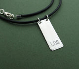 Cross Necklace - Leather Necklace for men