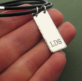 Cross Necklace - Leather Necklace for men