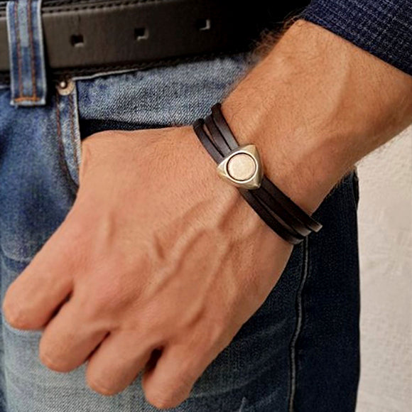Initials Bracelet for Men