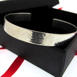 Hidden Message Bracelet - Custom Engraved Gift for husband