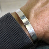 Hidden Message Bracelet - Custom Engraved Gift for husband