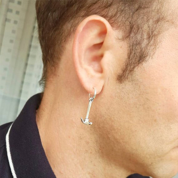 Dangle Earring For Men, Designer men's earring, Gift for him