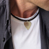 Birthday Gift For Musician, Engraved Guitar Pick Necklace