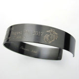 Military bracelet. Personalized mens Gift. Memorial Bracelet.